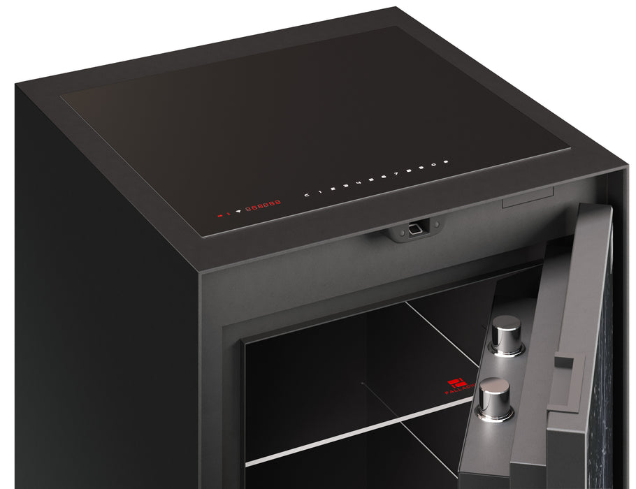 Phoenix Palladium LS8001EFN Luxury Safe in Nero Marquina with Fingerprint Lock 5032548009196