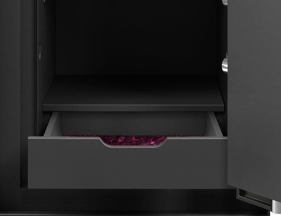 Phoenix Palladium LS8001EFN Luxury Safe in Nero Marquina with Fingerprint Lock 5032548009196