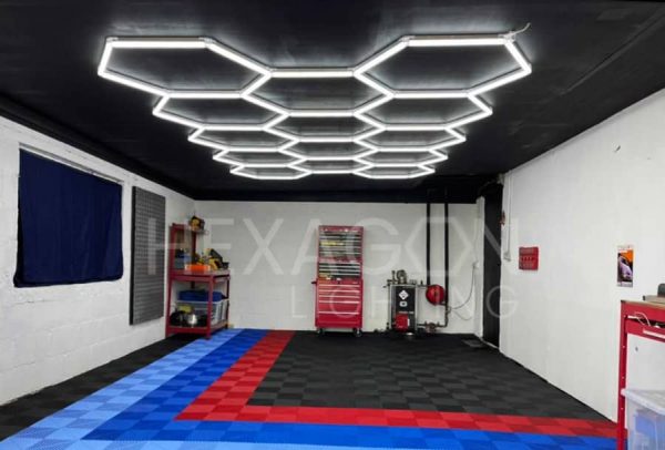 Hexagon Lighting 8 Grid System