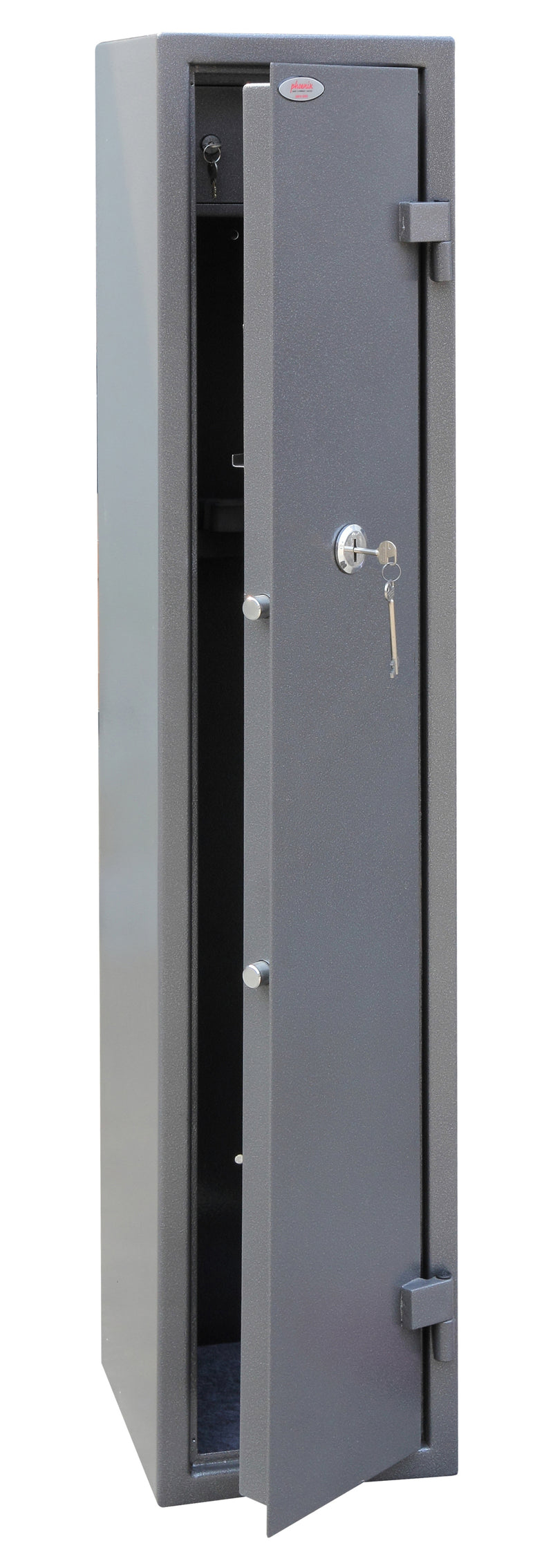 Phoenix Tucana GS8015K 3 Gun Safe with Internal Ammo Box and Key Lock 5032548006294