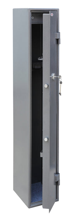 Phoenix Tucana GS8016K 5 Gun Safe with Internal Ammo Box and Key Lock 5032548006300