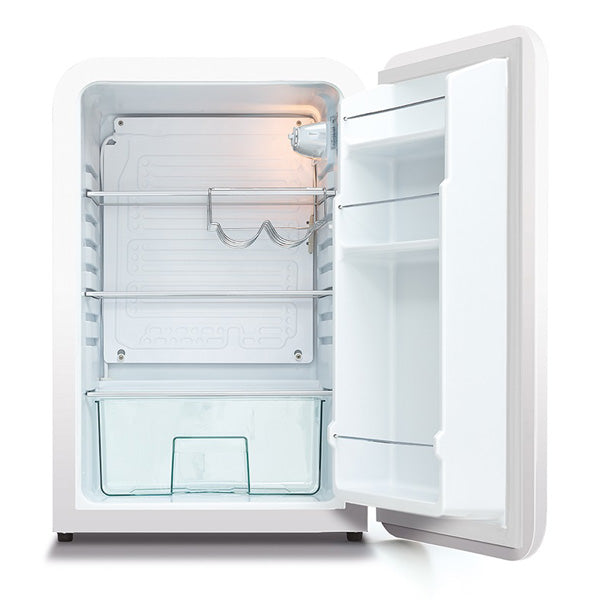 Husky Undercounter Retro Fridge White HUS-RETRO110-WHT-HU-E