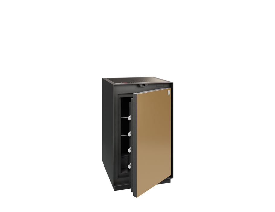 Phoenix Palladium LS8001EFG Luxury Safe in Champagne Gold with Fingerprint Lock 5032548009189