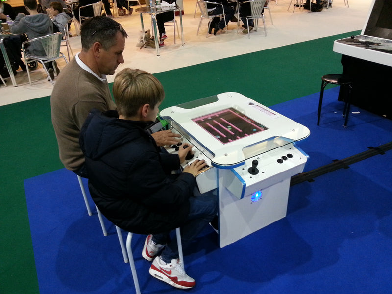 Bespoke Arcades Synergy Play Cocktail Arcade Machine