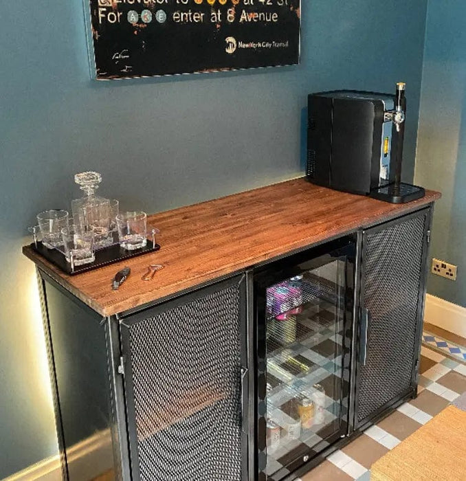 RSD Furniture Industrial Sideboard Drinks Cabinet