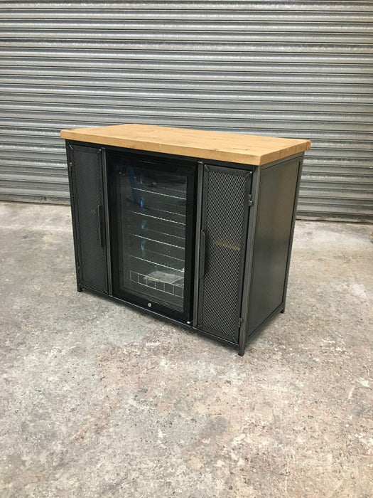 RSD Furniture Industrial sideboard with large drinks cooler