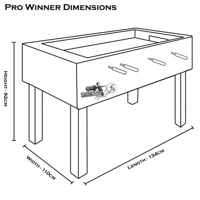 Roberto Sport Pro Winner Table Football